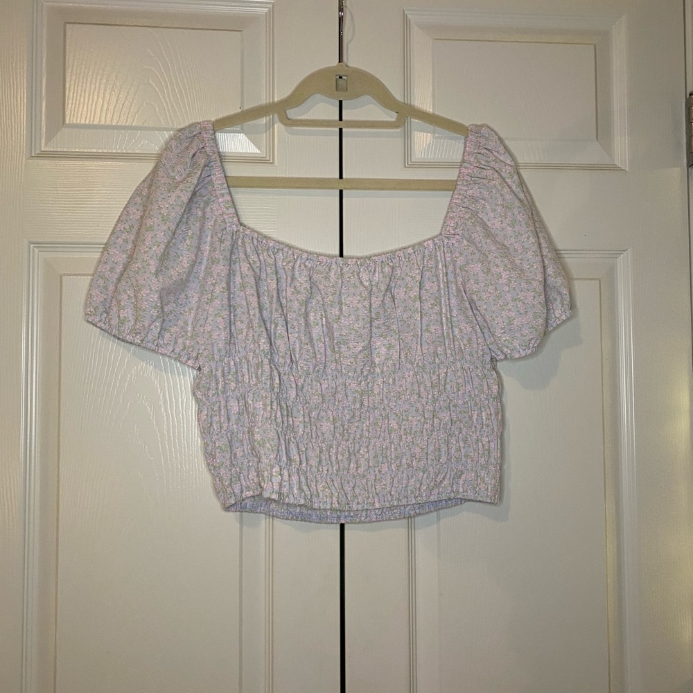 Floral Crop Top by Elodie - Size XL